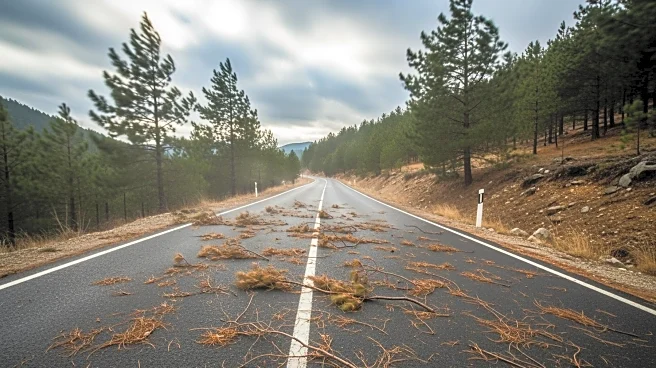 Gusty Winds Cause Traffic Disruptions in Washoe Valley