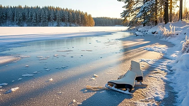 Evergreen Lake Ice Skating Season Ends Early