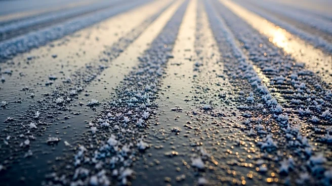 Snow Causes Slick Roads During New York Morning Commute