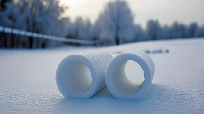 Rare Snow Rollers Spotted in Garrett County, Maryland