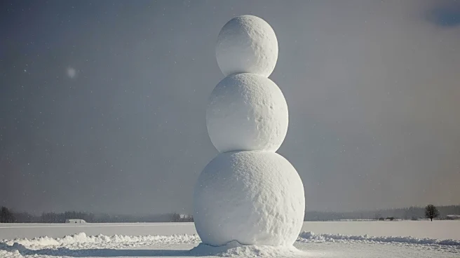 Massive Snowman Reaches 23 Feet Amid Midwest Snowfall