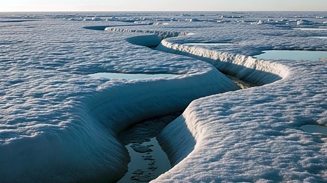 Antarctic Ice Shelves Face Increased Melt Channelization