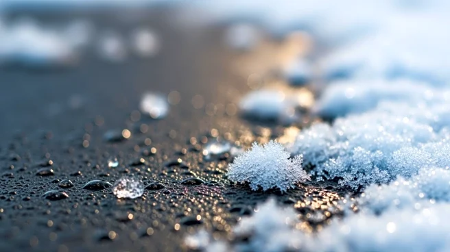 Snow Melting Continues in New York City Following Recent Storms