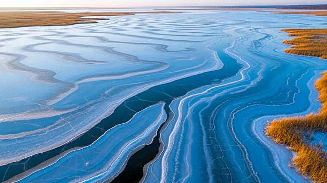 Chesapeake Bay Locked in Ice Amid Cold Snap