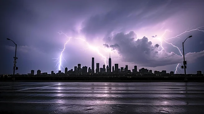 Heavy Rain and Thunderstorms Expected in New York City