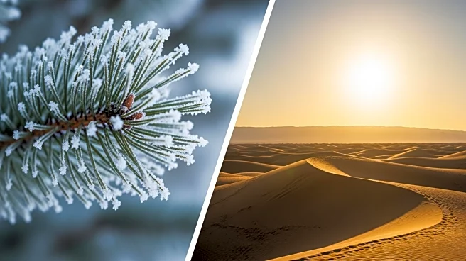 Wintry Weather Returns to Midwest and Northeast, Record Warmth in West