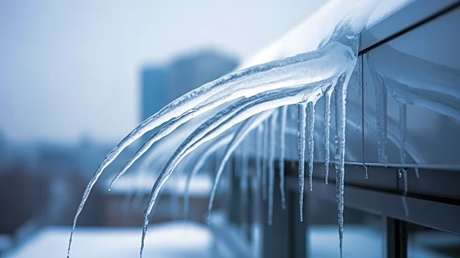 Sideways Icicles Observed in Pittsburgh