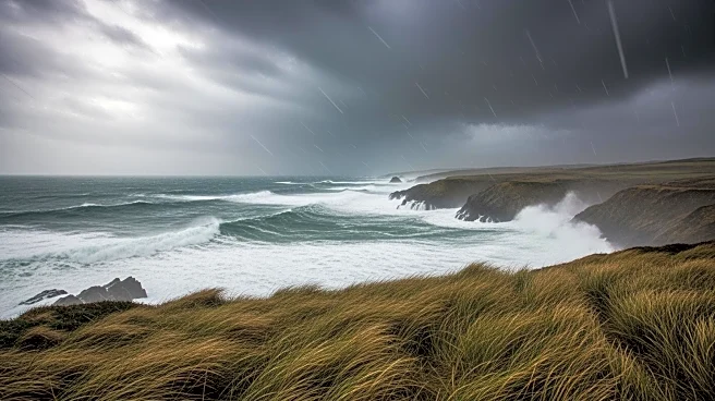 Atlantic Nor'easter Brings Heavy Rain and Strong Winds to Eastern U.S.