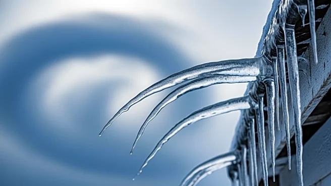 Sideways Icicles and Weather Patterns in Pittsburgh