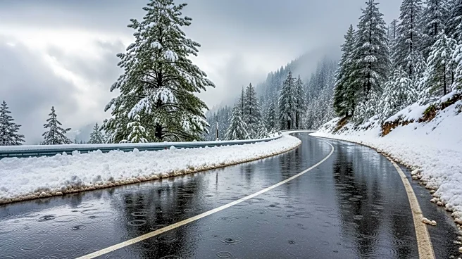 Heavy Snow and Rain Impact Southern California
