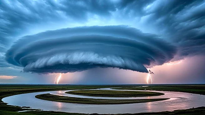 Thunderstorms and Flood Warnings in Southern Plains and Midwest