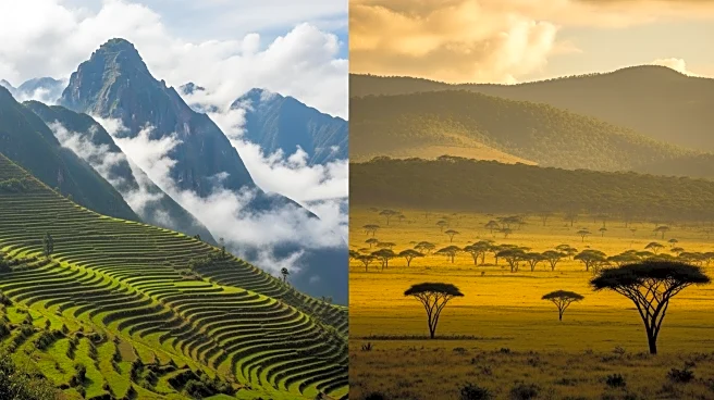 Kenya and Peru Experience Varied Climate Conditions Along Elevational Gradients