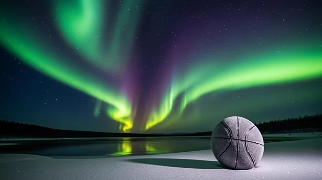 Alaska's Northern Lights Captivate NBA Star Victor Wembanyama