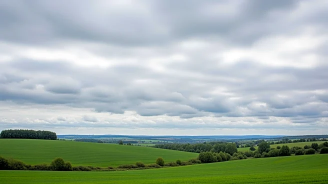 Cloudy Skies and Mild Temperatures in Barron, WI