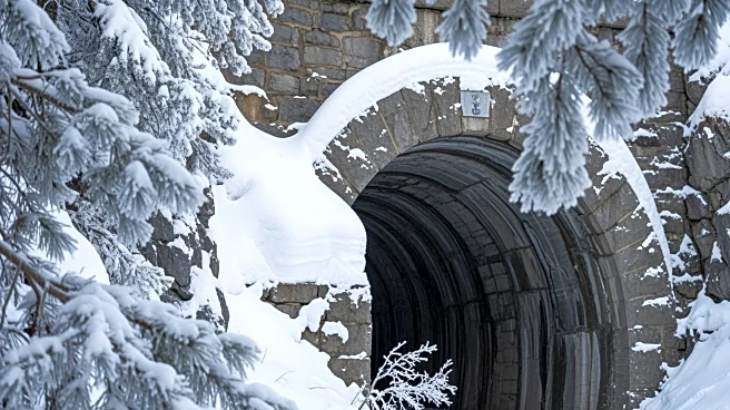 Snowfall Accumulation at Eisenhower-Johnson Tunnels in Colorado