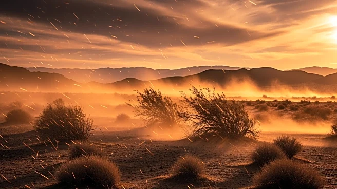 Intense Santa Ana Winds Impact Southern California Over Weekend