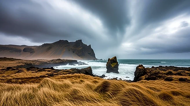 Rain, Sleet and Strong Winds Forecast Across Iceland
