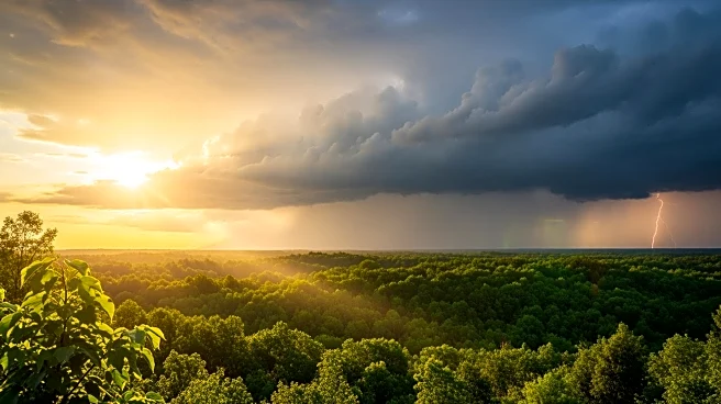 Near-Record Heat and Storms Expected in Southeast U.S.