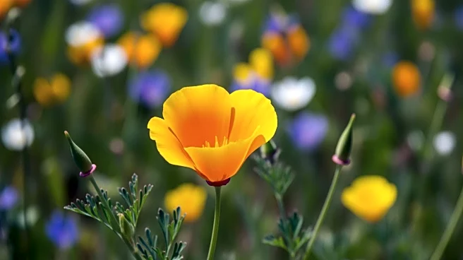 California Wildflowers Bloom from Winter to Summer