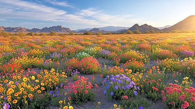 Rare Superbloom Attracts Visitors to Death Valley National Park
