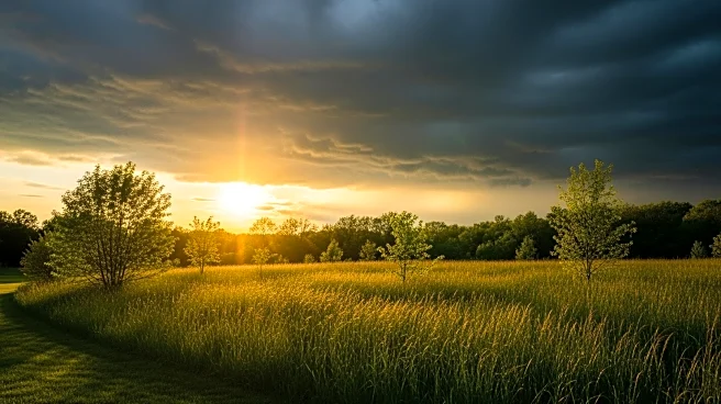 Record Warm Weather in Maryland with Severe Storm Risk