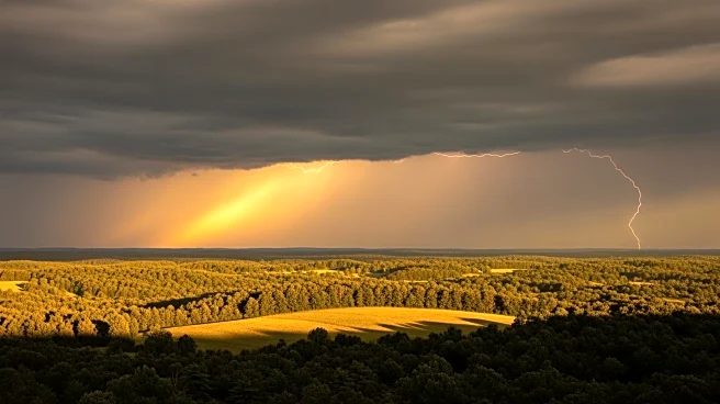 Near Record Warmth in Maryland Followed by Storms