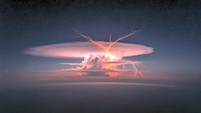 Rare Red Sprite Observed Above Texas Storm from ISS