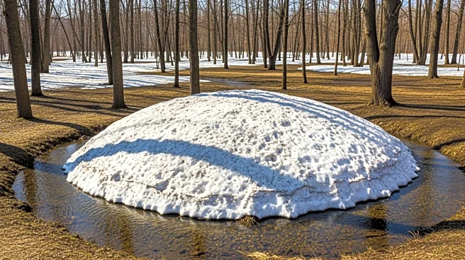 Toronto Faces Environmental Challenges from Persistent Snow Mountains