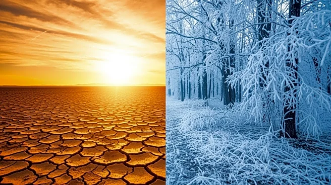 Record Heat in Southwest and Cold Snap in East Expected