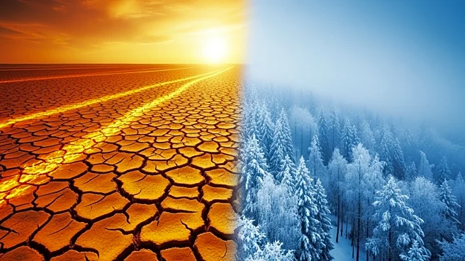 Record Heat in Western U.S. and Cold Snap in East Expected