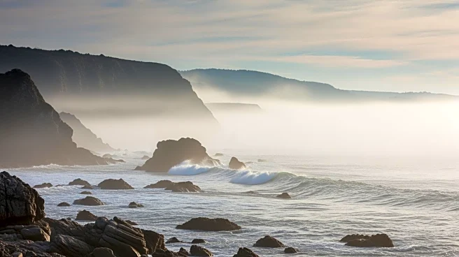 Coastal Fog Cycles Impacting Visibility in Half Moon Bay