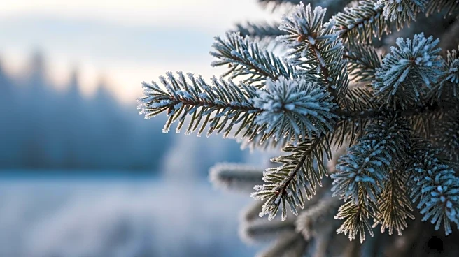 Cold Weather Returns to Watertown, New York