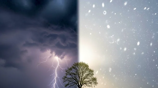 Connecticut Faces Rapid Weather Shift: Thunderstorms to Snow