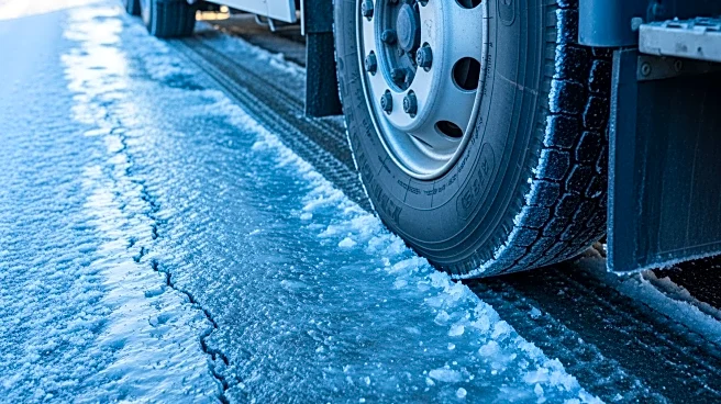 Icy Roads Cause Semi to Tip Over on I-70 in Golden