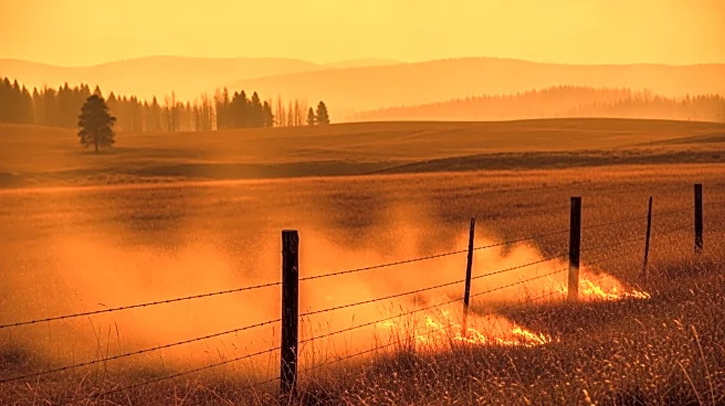 Evacuation Ordered in Farnam, Nebraska Due to Fast-Moving Wildfire