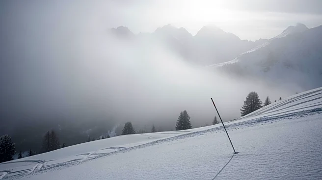 Snowfall and Fog Cancel Men's World Cup Super-G in Courchevel