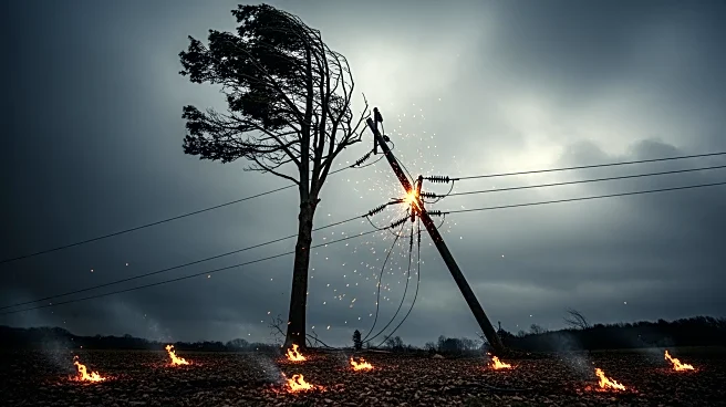 High Winds Cause Power Outages and Fuel Fires Across Central U.S.