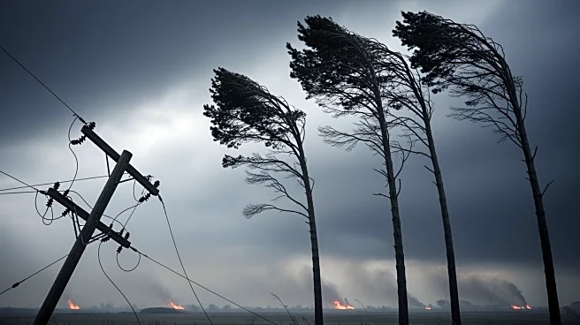 High Winds Cause Power Outages in Rust Belt, Fuel Fires in Nebraska