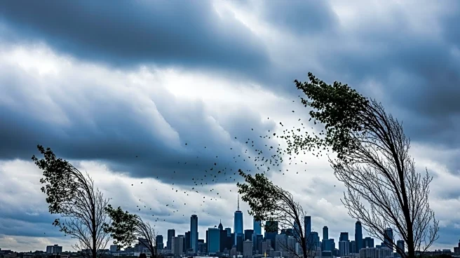 Strong Winds Impact Chicago Area Ahead of St. Patrick's Day
