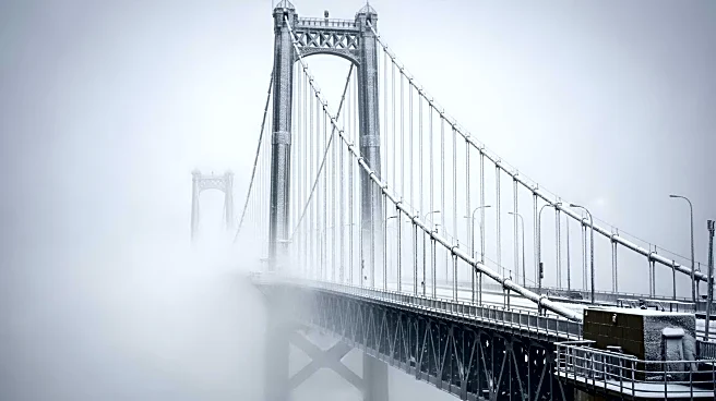 Winter Storm Forces Closure of Mackinac Bridge in Michigan