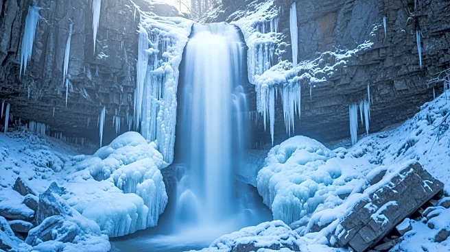 Niagara Falls Transformed into Icy Spectacle