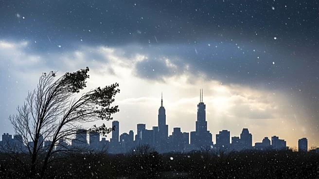 High Winds and Rain in Chicago Area Sunday, Snow Expected Monday