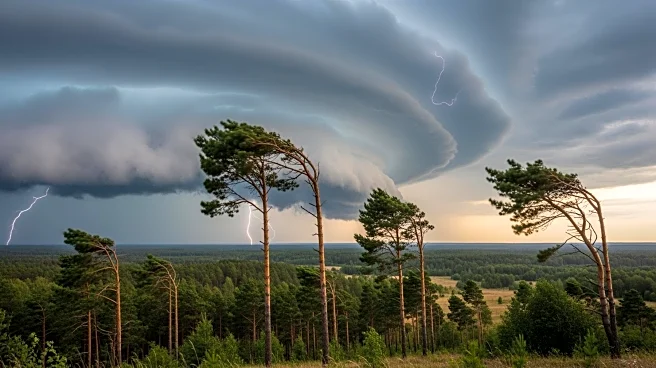 High Winds and Tornado Threat Loom Over the Carolinas
