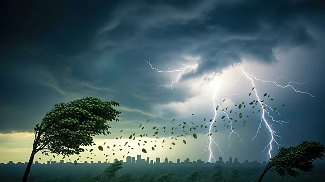 Thunderstorms and Damaging Winds Expected in NYC on Monday