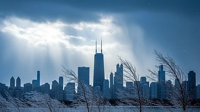 High Winds and Rain Hit Chicago Area, Snow Expected Monday