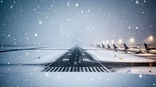 Winter Storm Causes Massive Flight Cancellations in Midwest