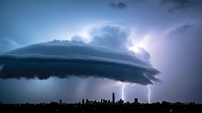 Severe Weather System Approaches New York Area