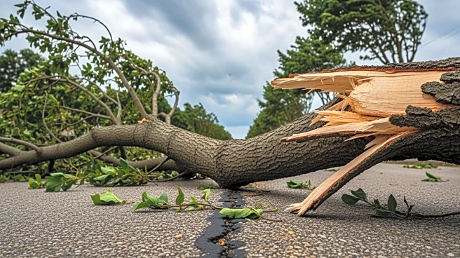 High Winds Cause Tree Damage in Redford Township