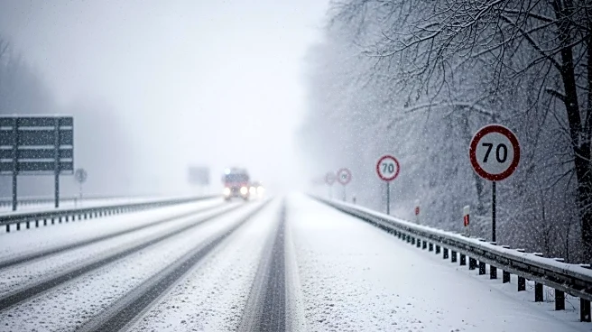 Late Winter Snowstorm Disrupts Traffic in Midwest