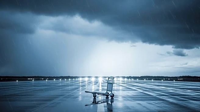 Severe Weather Disrupts Flights at BWI Airport